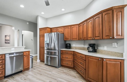 Lady Lake House | Escape to Luxury: Designer Pool Home in Valle Verde!