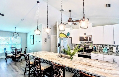 Vero Beach House | Escape to private retreat- salt pool, hot tub, tiki bar- just minutes from beach