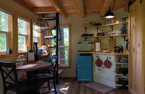 Mount Olive Cabin | Escape to the Canopy: Enchanting Treehouse Retreat in the Heart of Nature