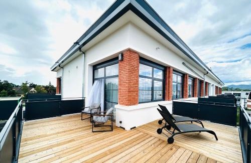 Wittelsheim Apartment | Espace détente Gaudi