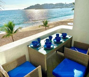 Manzanillo Apartment | Espectacular Apto a pie de Playa con vista al mar