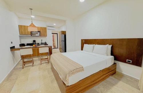 Tulum Apartment | Estudio Bohemio con Jacuzzi Privado NAIA B8