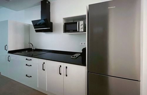 Perchel Sur Apartment | Estudio con Cama Doble - Picú Home