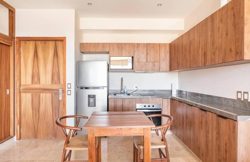 Tulum Apartment | Estudio con cocina, cenote, Spa, temazcal, zona de yoga, piscina y jacuzzi