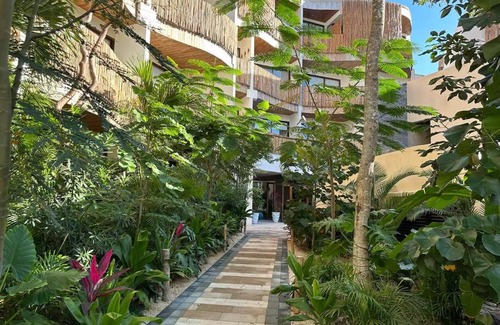 Tulum Apartment | Estudio con cocina, cenote, Spa, temazcal, zona de yoga, piscina y jacuzzi