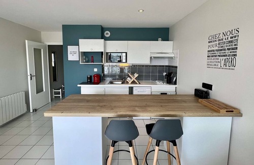 Etel Apartment | Étel - 42m² Apartment - 2 rooms, Wifi, Parking, 450m to center, 750m to beaches