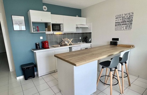 Etel Apartment | Étel - 42m² Apartment - 2 rooms, Wifi, Parking, 450m to center, 750m to beaches