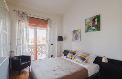 Zona XXIV Fonte Ostiense Apartment | EUR Moravia Attico panoramico con terrazzo, fino a 5 ospiti