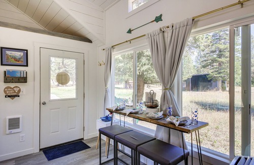Eureka Apartment | Eureka Vacation Rental: Steps to Creek & Fishing!
