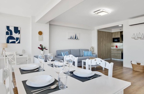 Carihuela Apartment | Eurosol - Terrace, Sea views, 500m from the beach