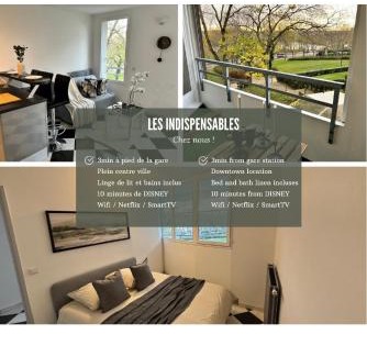 Torcy Apartment | Évasion proche Disneyland