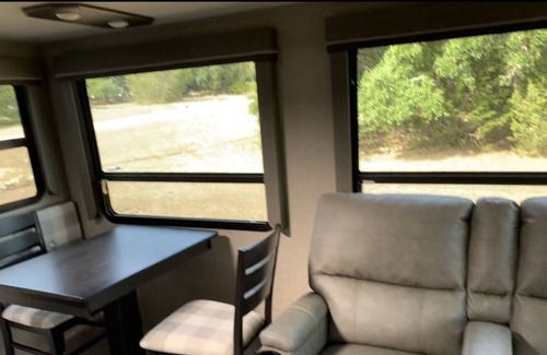 Pahrump House | Ever wonder what it feels like to live in an RV? Clean Grand Design RV 2020