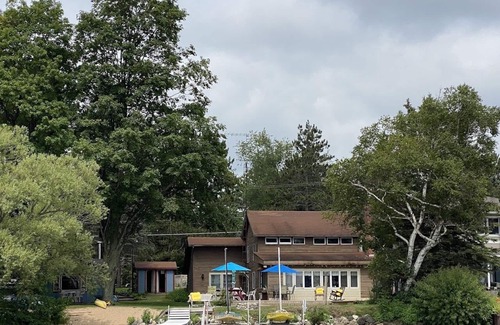 Bear Lake House | Every season home. Snow to summer's glow. A lakeside delight. Feels just right.
