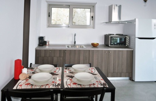 Evrostina Villa | EVOIKON residences are located at the borders of Ligia village.