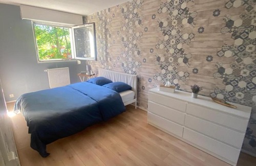 Les Aunettes Apartment | Evry Moon Apartment 70m2 Spacious and bright