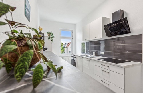 Reudnitz-Thonberg Apartment | Exclusive city apartment by the park, family-friendly