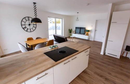 Mietersheim Apartment | Exclusive COZY 3-room penthouse with large roof terrace *near Europa Park*