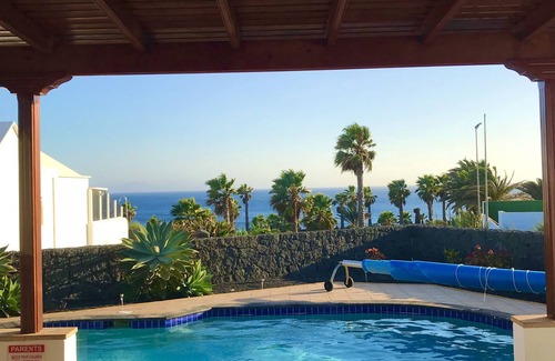 Playa Blanca Villa | Exclusive Four Bedroomed Villa in Gated Complex with Sea Views