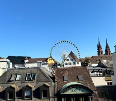 Basel City Centre Apartment | Exclusive Rooftop Duplex Penthouse - 200sqm - 280 Panoramic Views - Downtown