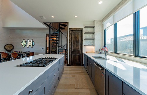 Point Pedernales House | Exclusive Tree House with Double-Deck Porch, Fire Pit & Lake Views
