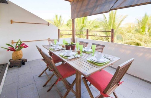 Monterrico Villa | Exclusive two-level beachfront Villa with a huge pool