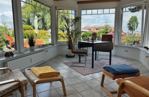 Langballigholz Apartment | Exclusive vacation apartment Panorama - sea view, close to the beach, Maritim