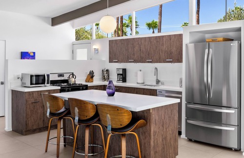 Racquet Club Estates House | Exotic Tropics - Mid-Century Oasis w/Pool & Casita