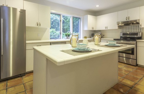 Amagansett North House | Expansive Deck and Pool Area, Outdoor Dining and Sitting Area, Generous...