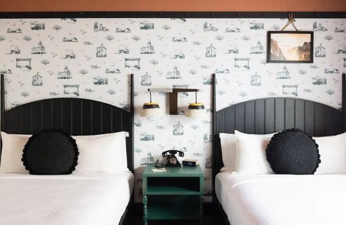 Merced Hotel | Experience Historic Merced, El Capitan Hotel, Main Street Double Queen | 3 Units