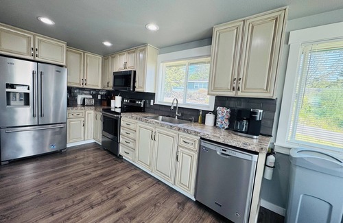 Pacific City House | Experience Pacific City Beach just a short walk away in your 4-bedroom retreat