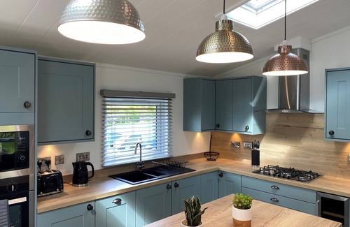 Clitheroe Ski Chalet | Experience the ultimate retreat in this stunning woodland lodge.