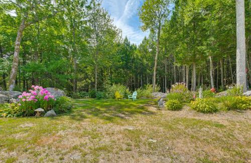 Orland Apartment | Explore Coastal Maine! Cozy Apt with Yard and Garden