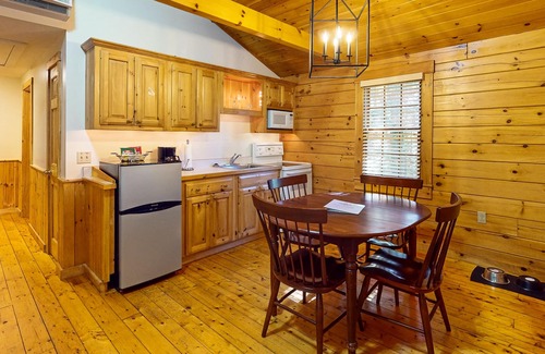 Northport Cabin | Explore the outdoors from this cozy cabin w/firepit, kitchen, and more