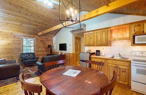 Northport Cabin | Explore the outdoors from this cozy cabin w/firepit, kitchen, and more