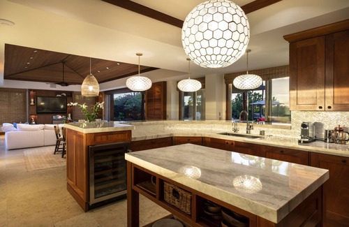 Kaupulehu House | Exquisite Oceanview Estate w/Private Pool, Hot Tub & AC: Kahikole Street 218