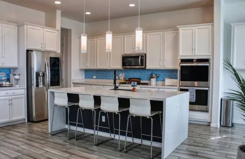 Maricopa County House | Exquisite Resort Style Home W/Private Heated Pool +Backyard+ Mountain Views
