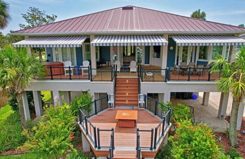 Flagler Beach House | Exquisite Resort Style Pool Home - Lambert Ave - Flagler Beach