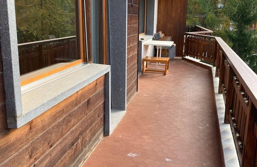 Saint-Luc Apartment | Exterior: Apartment on the first floor of the building with balconies, south and north. Very nice vi