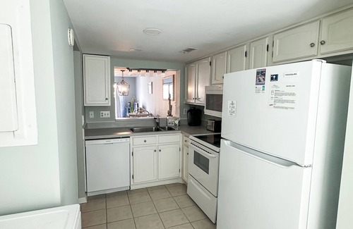 Oceanmarsh Subdivision Condo | F Building Ocean and Pool Views from Porch