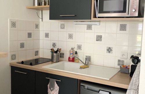 Equemauville Apartment | F2 apartment, quiet and elegant in residence with swimming pool