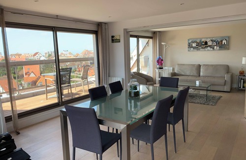 Le Touquet-Paris-Plage Apartment | F4 de 100m2 au 7éme Étage.vue Exceptionnelle.triangle D'or