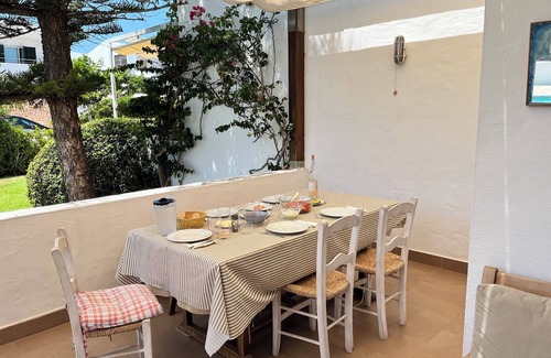 Fornells House | Fabulous 170 m² terraced house in the heart of Fornells, with pool and garden