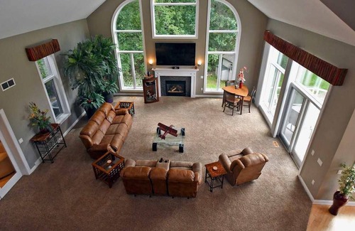 Verona House | Fabulous home backing up to Ice Age Park and Tyrol Basin Skiing