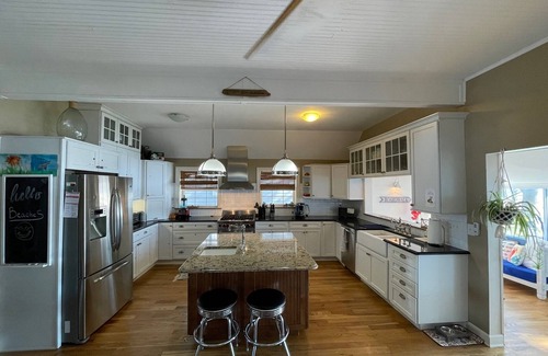Sister Lakes House | Fabulous Magician Lake House with huge yard and excellent lake frontage
