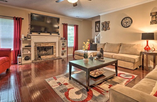 Fairburn House | Fairburn Home w/ Fire Pit - 24 Mi to Atlanta!
