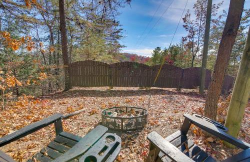 Cosby House | Faith Cabin in Cosby Fire Pit and Mountain Views