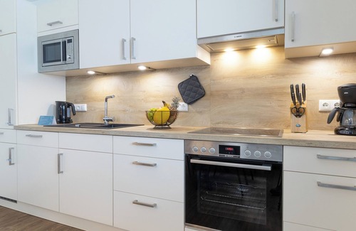 Dorumer Neufeld Apartment | Familienfreundliche Wohnung mit Sauna und Garten