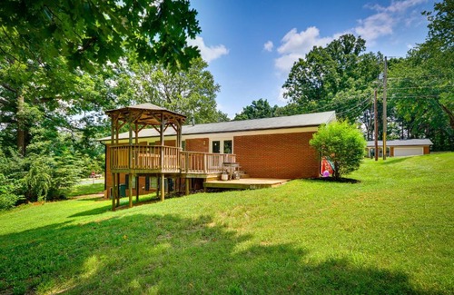 Asheboro House | Family-Friendly Asheboro Vacation Rental with Gazebo