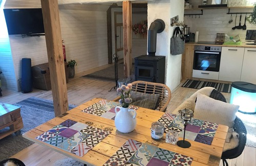 Pruchten Apartment | Family-friendly attic apartment with garden near Zingst.