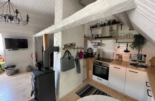 Pruchten Apartment | Family-friendly attic apartment with garden near Zingst.